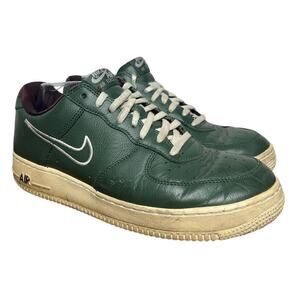 Nike Air Force 1 Hong Kong Low Top Basketball GreenPurple sz 8.5 y2k Streetwear